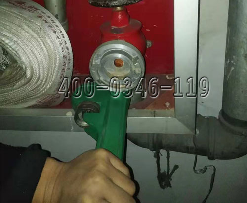 海淀區蘇家坨地區某超市安裝室內消火栓安裝